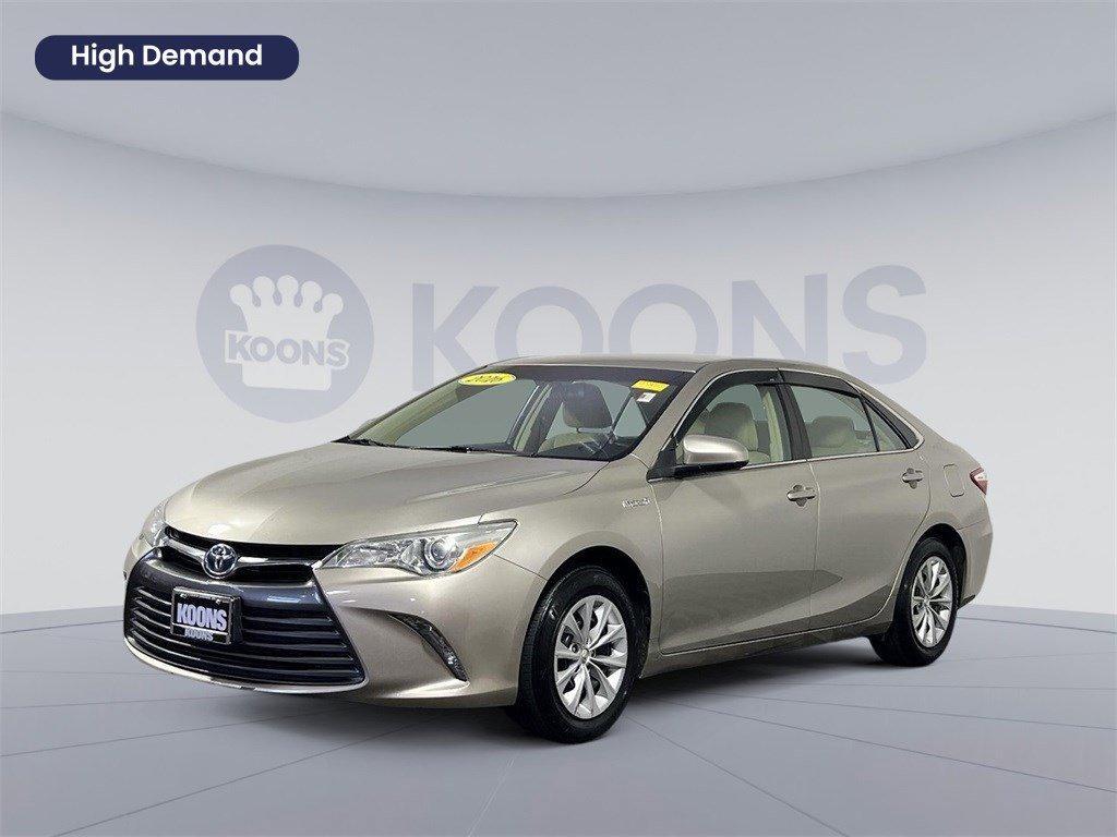 used 2016 Toyota Camry Hybrid car, priced at $10,000