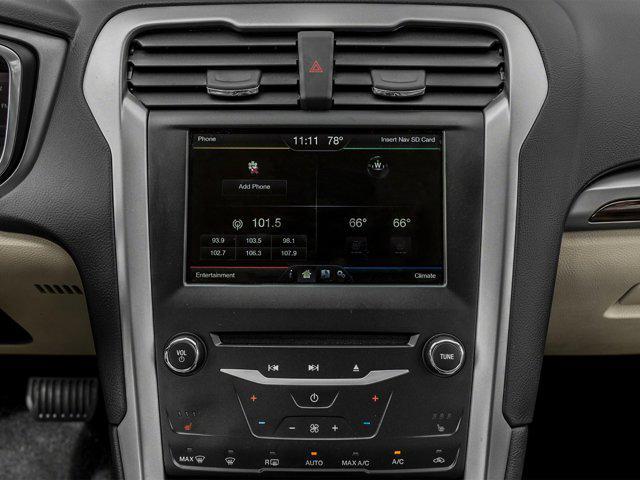 used 2016 Ford Fusion Hybrid car, priced at $10,500