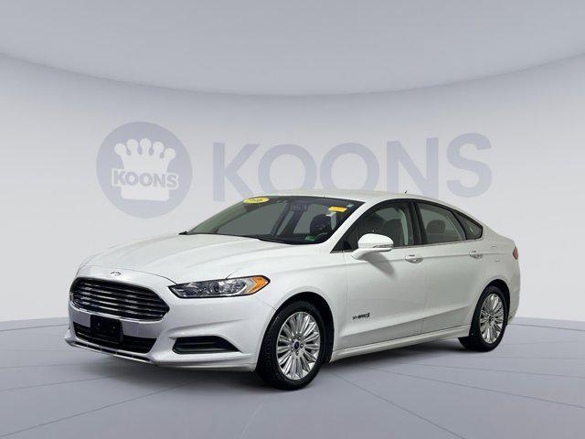 used 2016 Ford Fusion Hybrid car, priced at $10,500