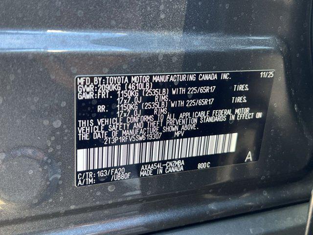 new 2025 Toyota RAV4 car, priced at $32,935