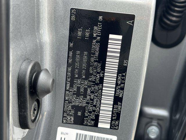 new 2025 Toyota Highlander car, priced at $48,052