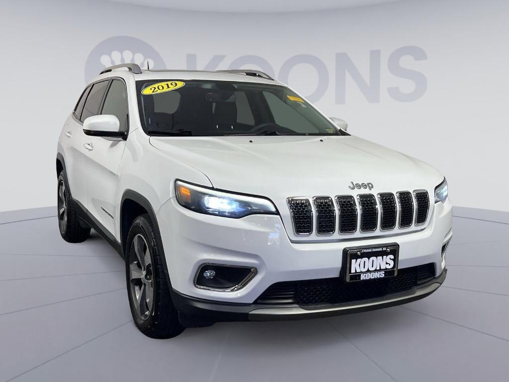 used 2019 Jeep Cherokee car, priced at $18,500