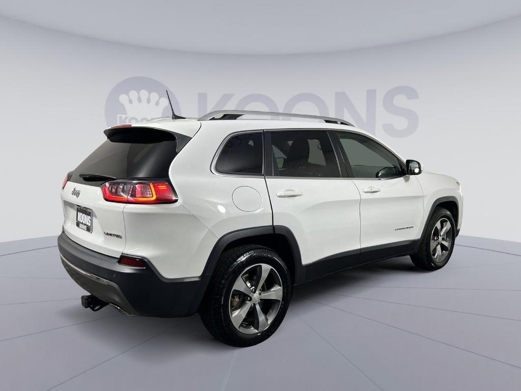 used 2019 Jeep Cherokee car, priced at $18,500