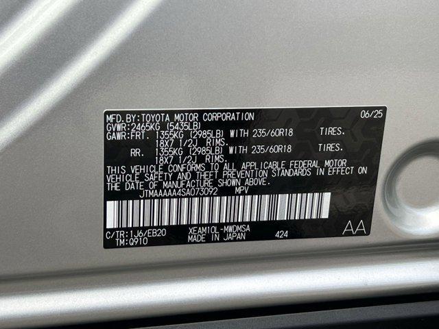 new 2025 Toyota bZ4X car, priced at $40,249