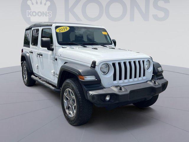 used 2019 Jeep Wrangler Unlimited car, priced at $23,250