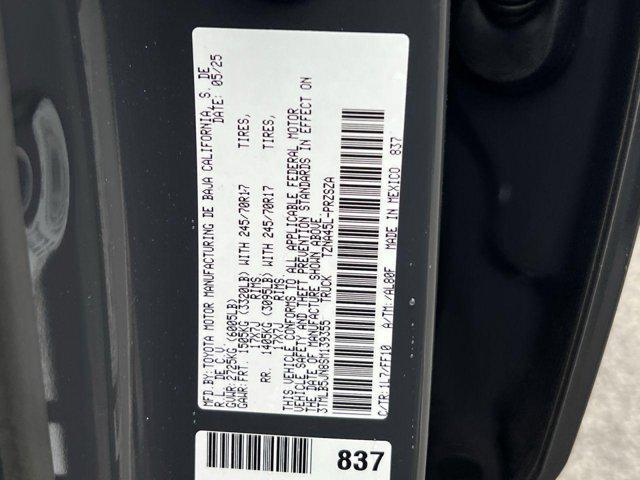 new 2025 Toyota Tacoma car, priced at $41,604