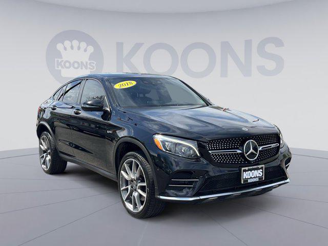 used 2018 Mercedes-Benz AMG GLC 43 car, priced at $33,000