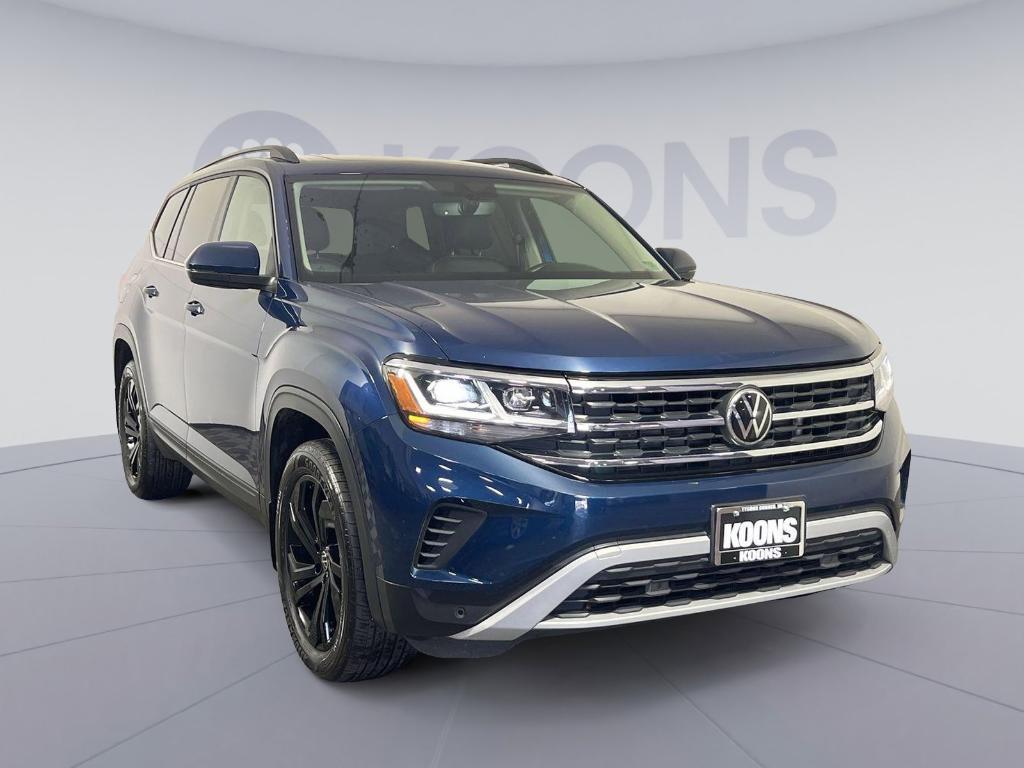 used 2022 Volkswagen Atlas car, priced at $26,000