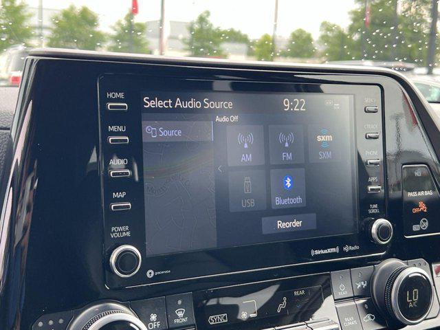 used 2021 Toyota Highlander car, priced at $30,000