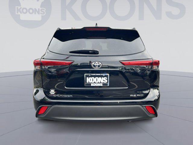 used 2021 Toyota Highlander car, priced at $30,000