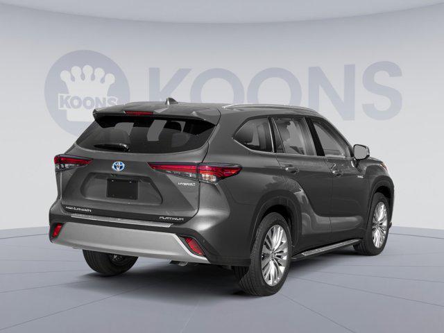 used 2022 Toyota Highlander Hybrid car, priced at $49,500