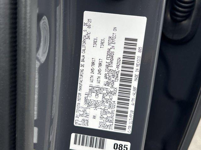 new 2025 Toyota Tacoma car, priced at $44,119