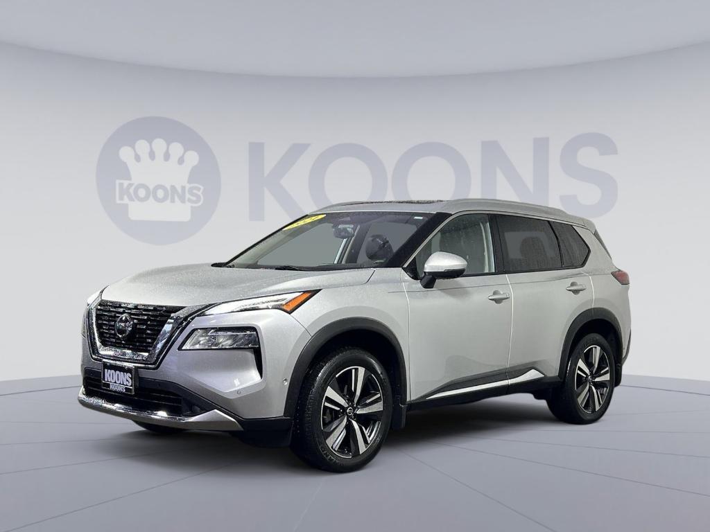 used 2021 Nissan Rogue car, priced at $24,250