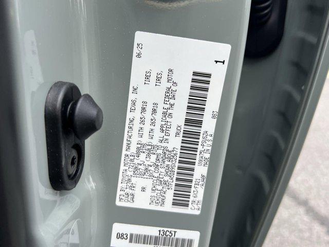 new 2025 Toyota Tundra car, priced at $47,048