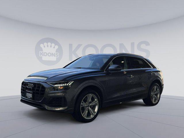 used 2022 Audi Q8 car, priced at $46,750