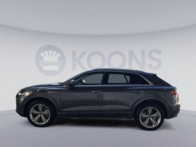 used 2022 Audi Q8 car, priced at $46,750