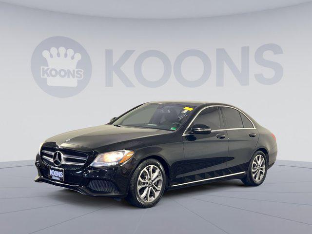 used 2018 Mercedes-Benz C-Class car, priced at $18,450