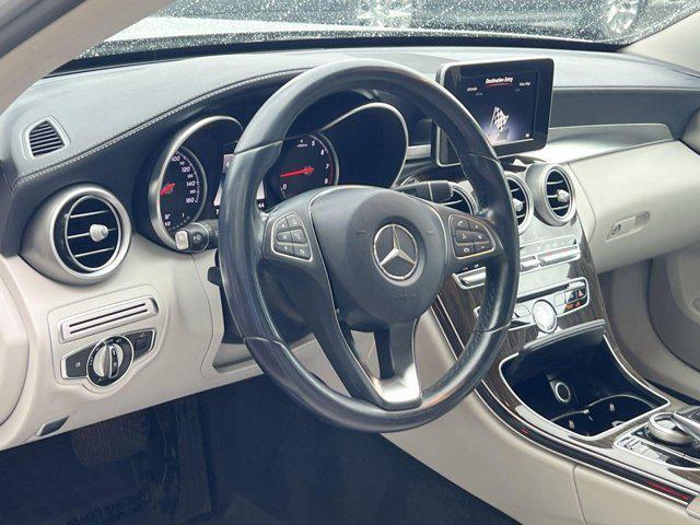 used 2015 Mercedes-Benz C-Class car, priced at $15,000