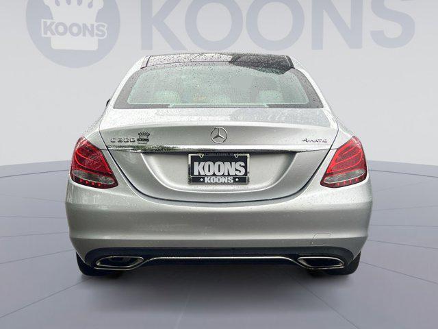 used 2015 Mercedes-Benz C-Class car, priced at $15,000