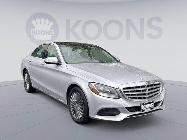 used 2015 Mercedes-Benz C-Class car, priced at $15,000