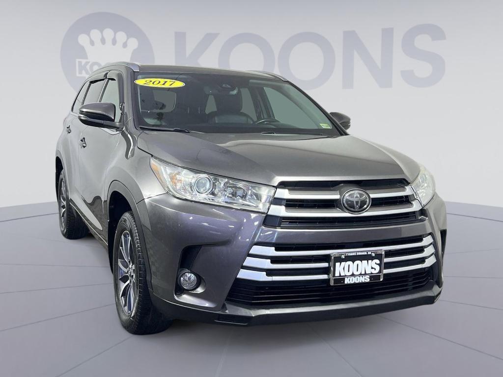 used 2017 Toyota Highlander car, priced at $23,000