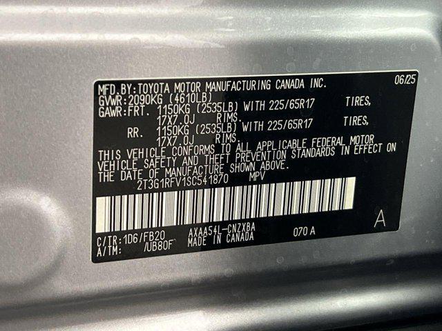 new 2025 Toyota RAV4 car, priced at $32,554