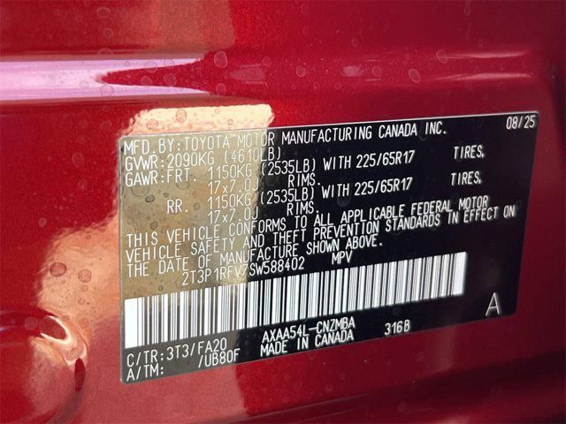 new 2025 Toyota RAV4 car, priced at $35,616