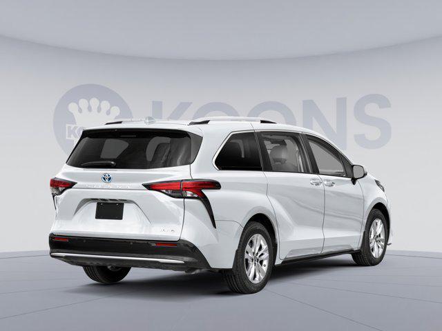 new 2025 Toyota Sienna car, priced at $55,105