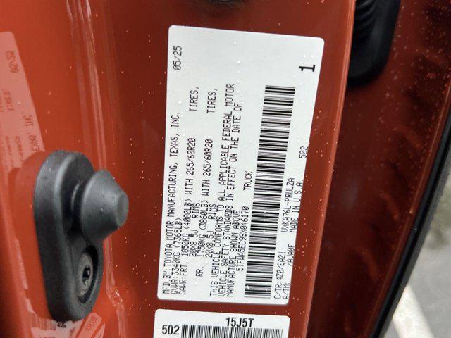 new 2025 Toyota Tundra car, priced at $63,236