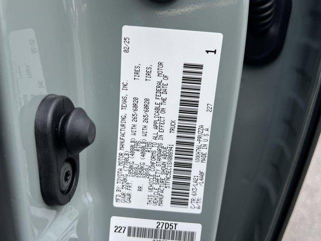 new 2025 Toyota Tundra Hybrid car, priced at $69,242
