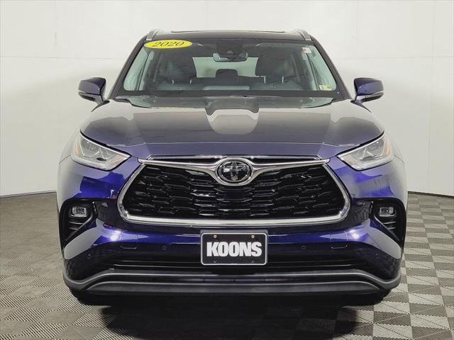 used 2020 Toyota Highlander car, priced at $33,500