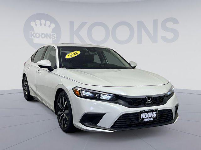 used 2022 Honda Civic car, priced at $23,500