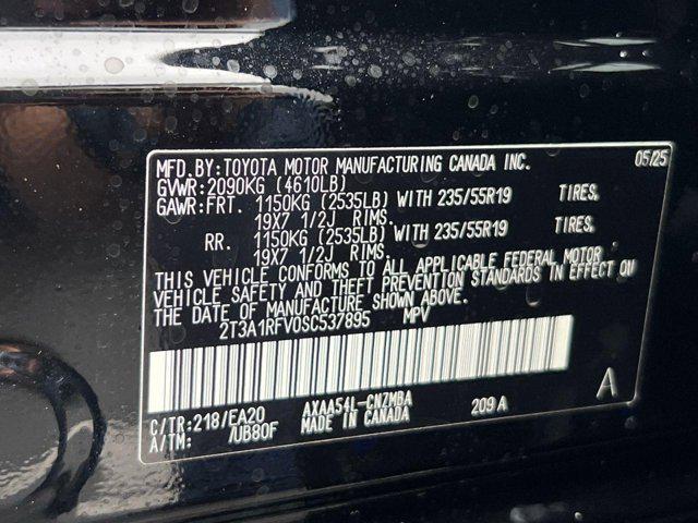 new 2025 Toyota RAV4 car, priced at $38,899