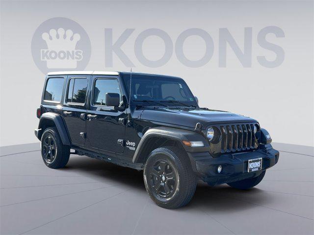 used 2021 Jeep Wrangler Unlimited car, priced at $22,000