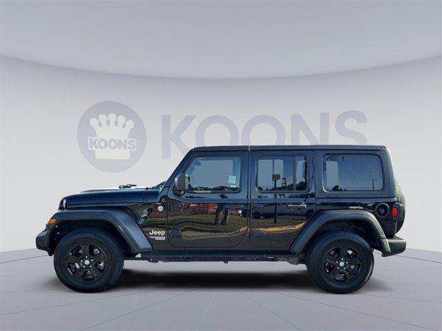 used 2021 Jeep Wrangler Unlimited car, priced at $22,000