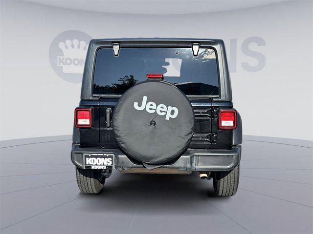 used 2021 Jeep Wrangler Unlimited car, priced at $22,000