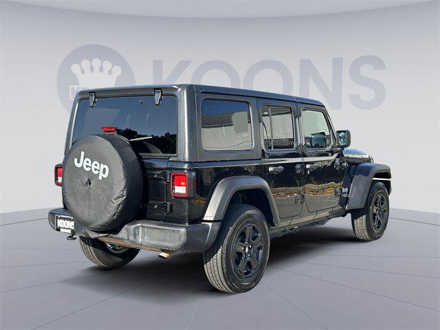 used 2021 Jeep Wrangler Unlimited car, priced at $22,000