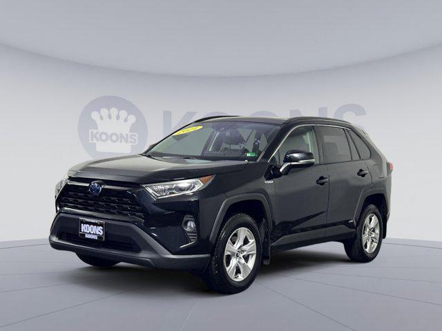 used 2021 Toyota RAV4 Hybrid car, priced at $23,500