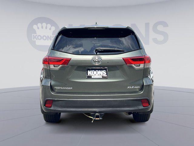used 2018 Toyota Highlander car, priced at $21,500