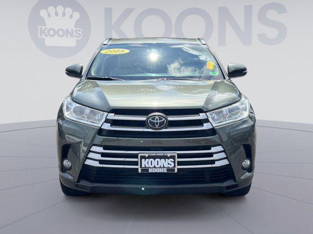used 2018 Toyota Highlander car, priced at $21,500