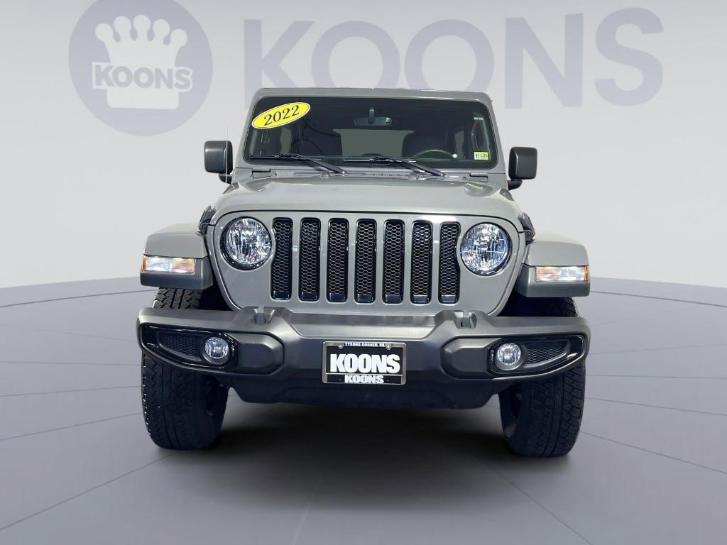 used 2022 Jeep Wrangler Unlimited car, priced at $31,500