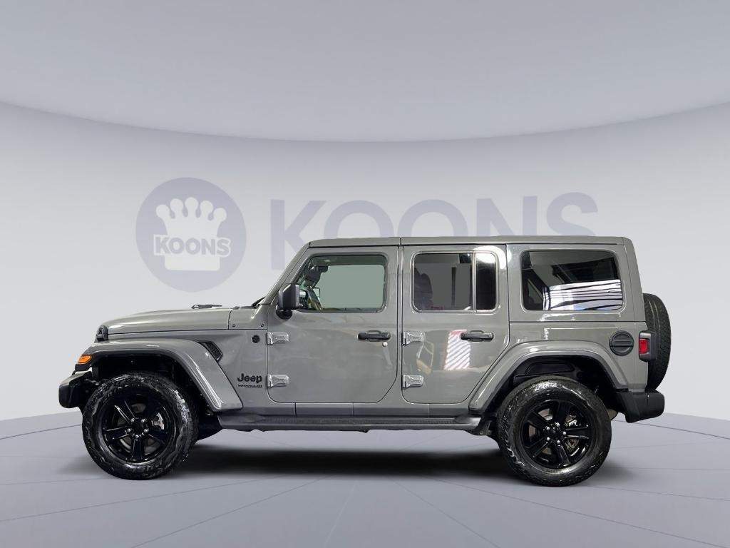 used 2022 Jeep Wrangler Unlimited car, priced at $31,500