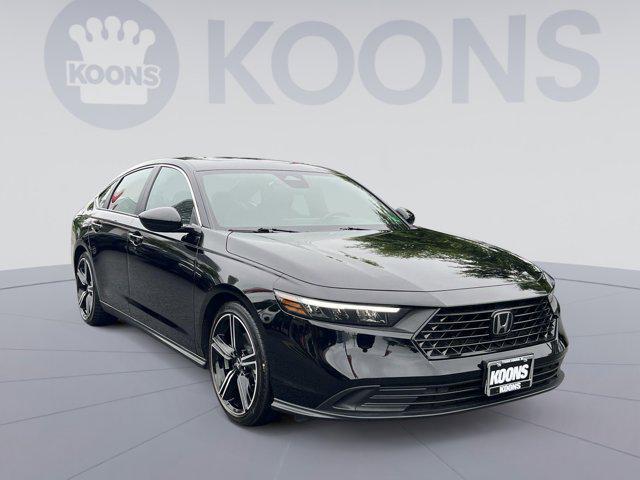 used 2024 Honda Accord Hybrid car, priced at $27,500