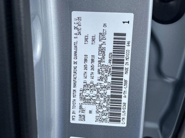 new 2025 Toyota Tacoma Hybrid car, priced at $61,234