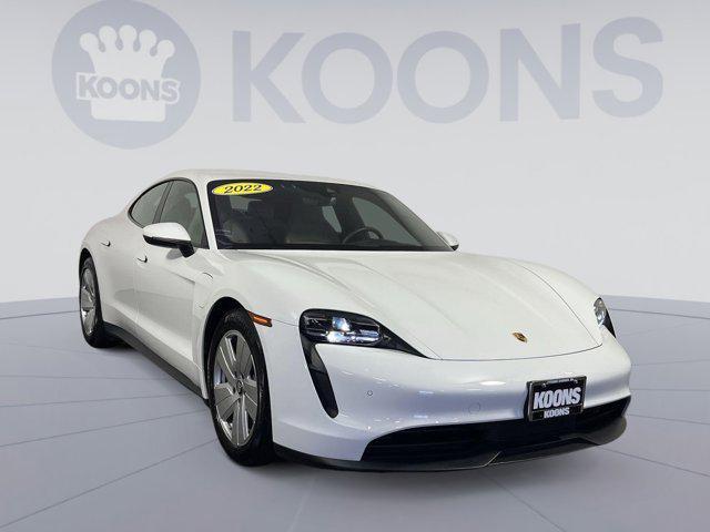used 2022 Porsche Taycan car, priced at $51,000