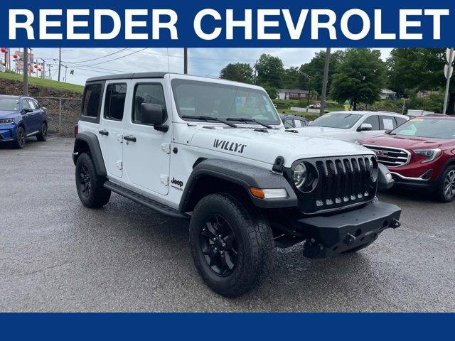 used 2021 Jeep Wrangler Unlimited car, priced at $34,207