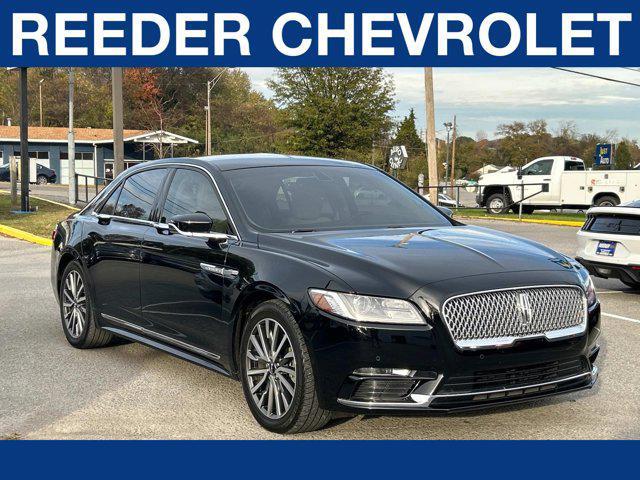 used 2017 Lincoln Continental car, priced at $19,995