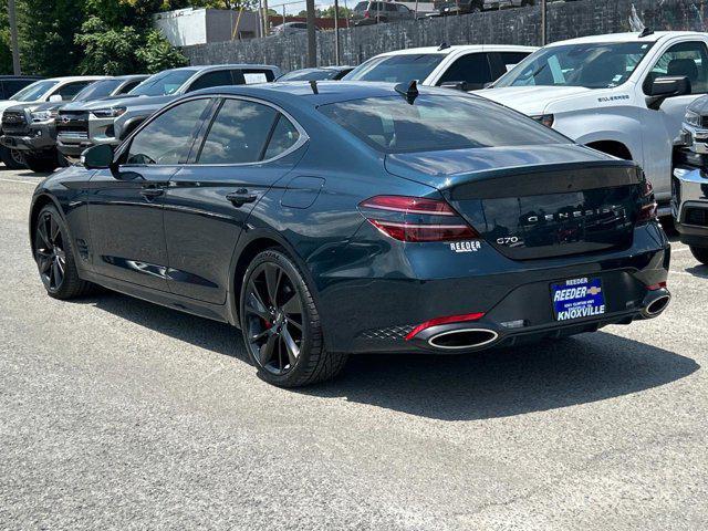 used 2023 Genesis G70 car, priced at $37,995