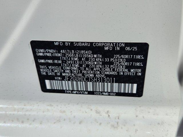 new 2025 Subaru Crosstrek car, priced at $32,424