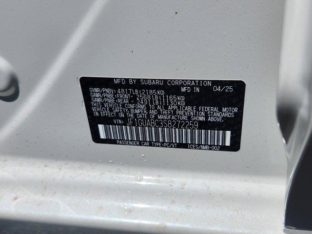 new 2025 Subaru Impreza car, priced at $26,025